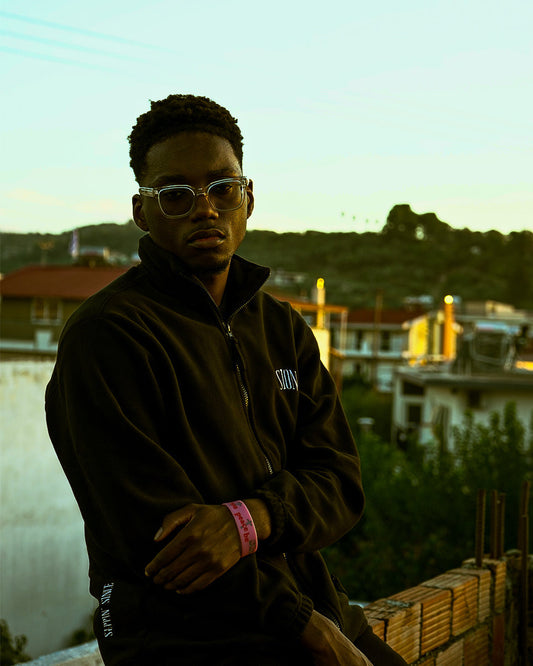 BLACK FLEECE JACKET