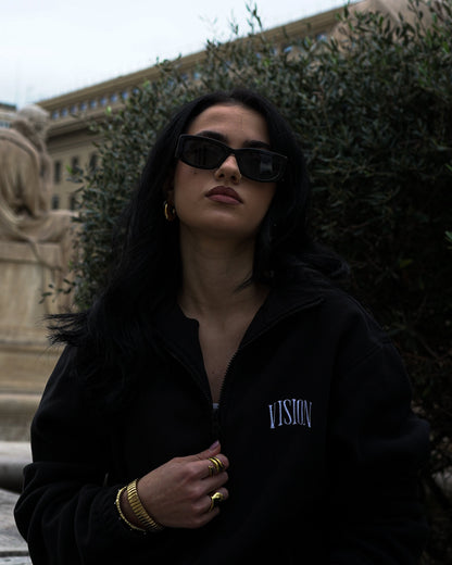 BLACK FLEECE JACKET