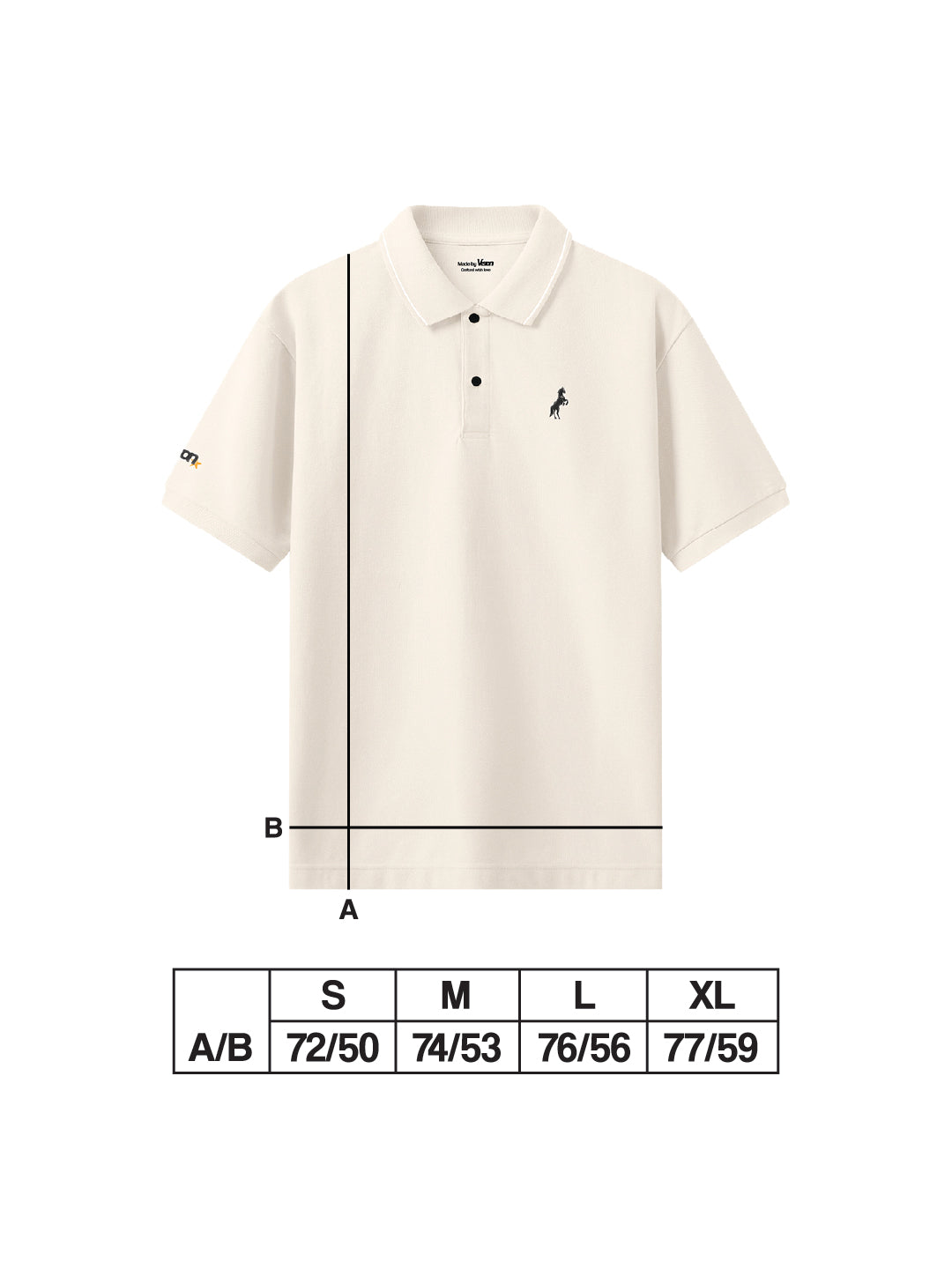 VISION BEIGE POLO