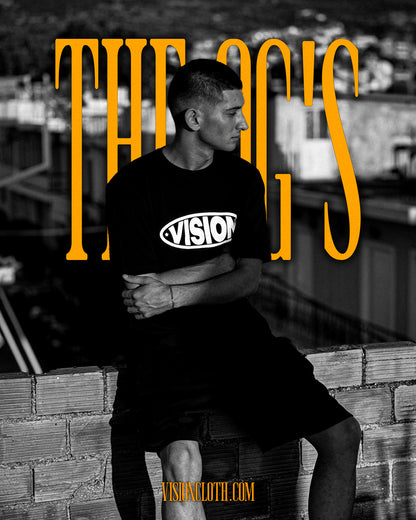 CLASSIC OVERSIZED OLDSCHOOL BLACK.