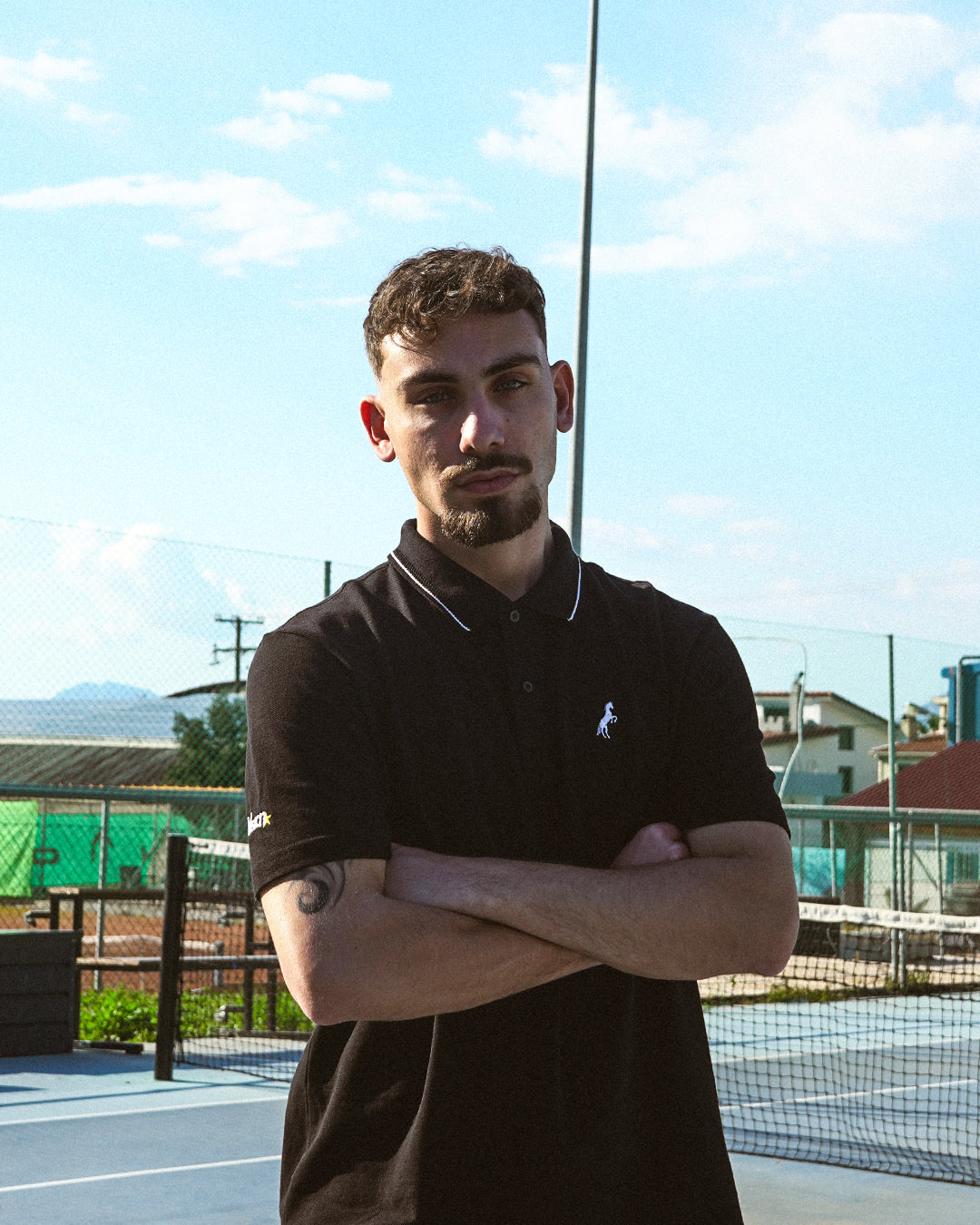 VISION BLACK POLO